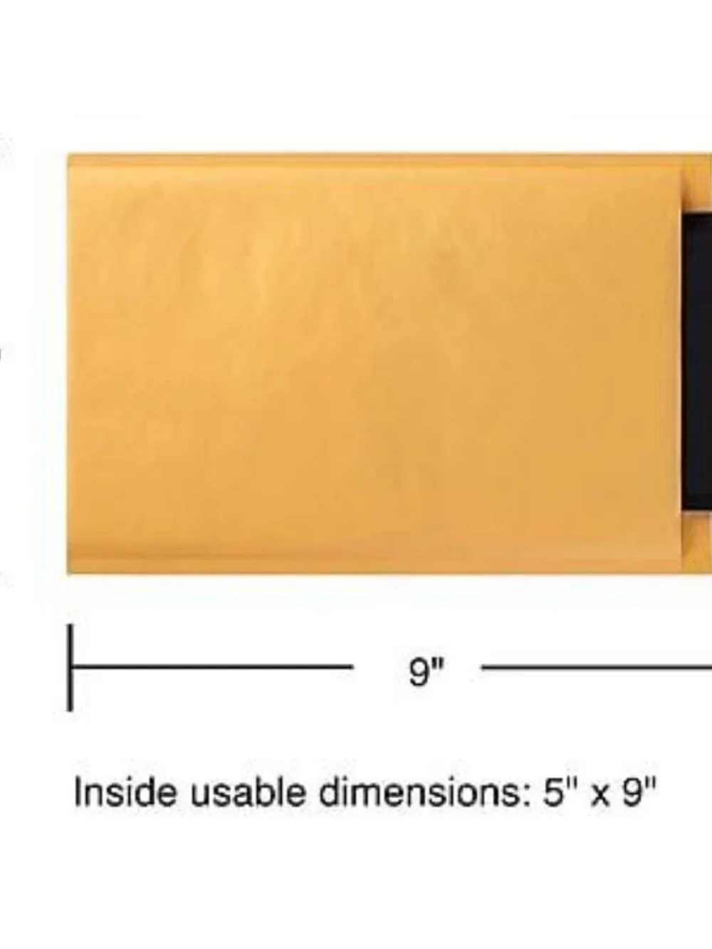 25 Pack #00 Bubble Mailers 5.75